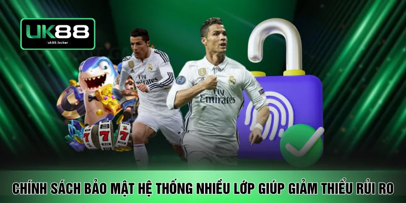 Chính sách bảo mật hệ thống nhiều lớp giúp giảm thiểu rủi ro