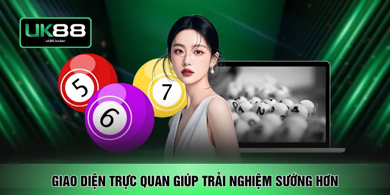 Giao diện trực quan giúp trải nghiệm sướng hơn
