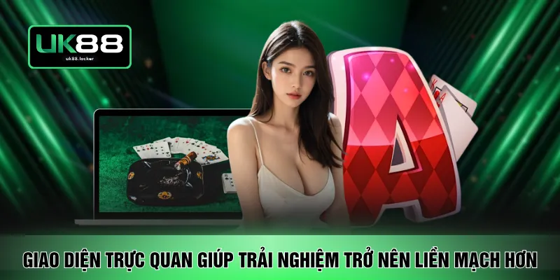 Giao diện trực quan giúp trải nghiệm trở nên liền mạch hơn