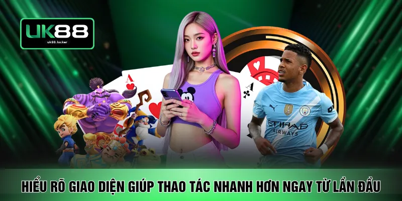 Hiểu rõ giao diện giúp thao tác nhanh hơn ngay từ lần đầu