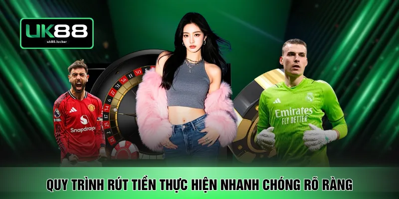 Quy trình rút tiền thực hiện nhanh chóng rõ ràng