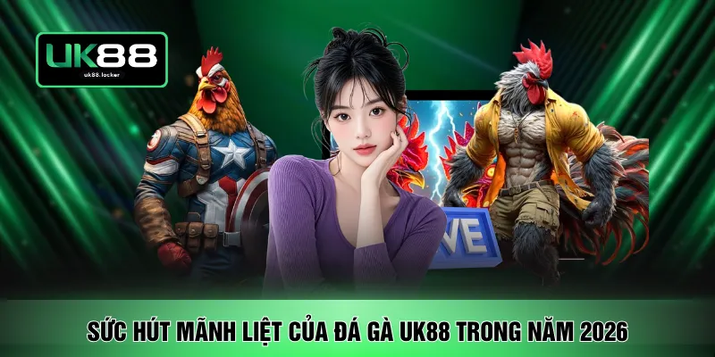 Sức hút mãnh liệt của đá gà UK88 trong năm 2026