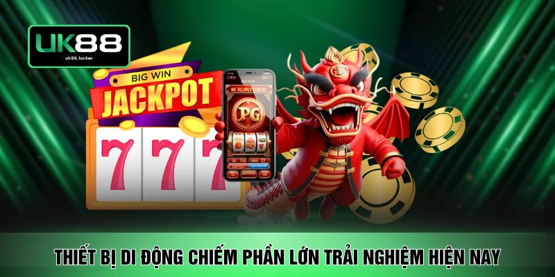 Thiết bị di động chiếm phần lớn trải nghiệm hiện nay